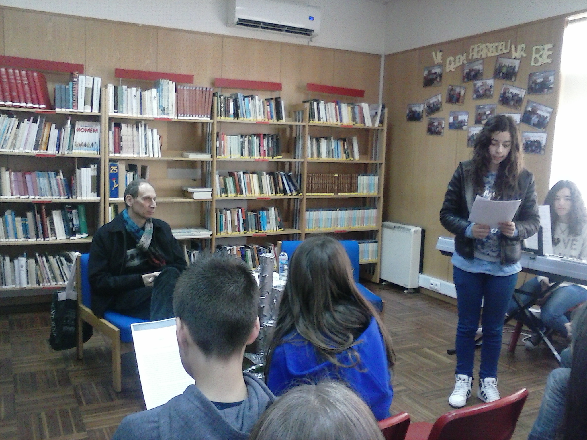 Richard Zimler na Biblioteca Gonçalo Nunes