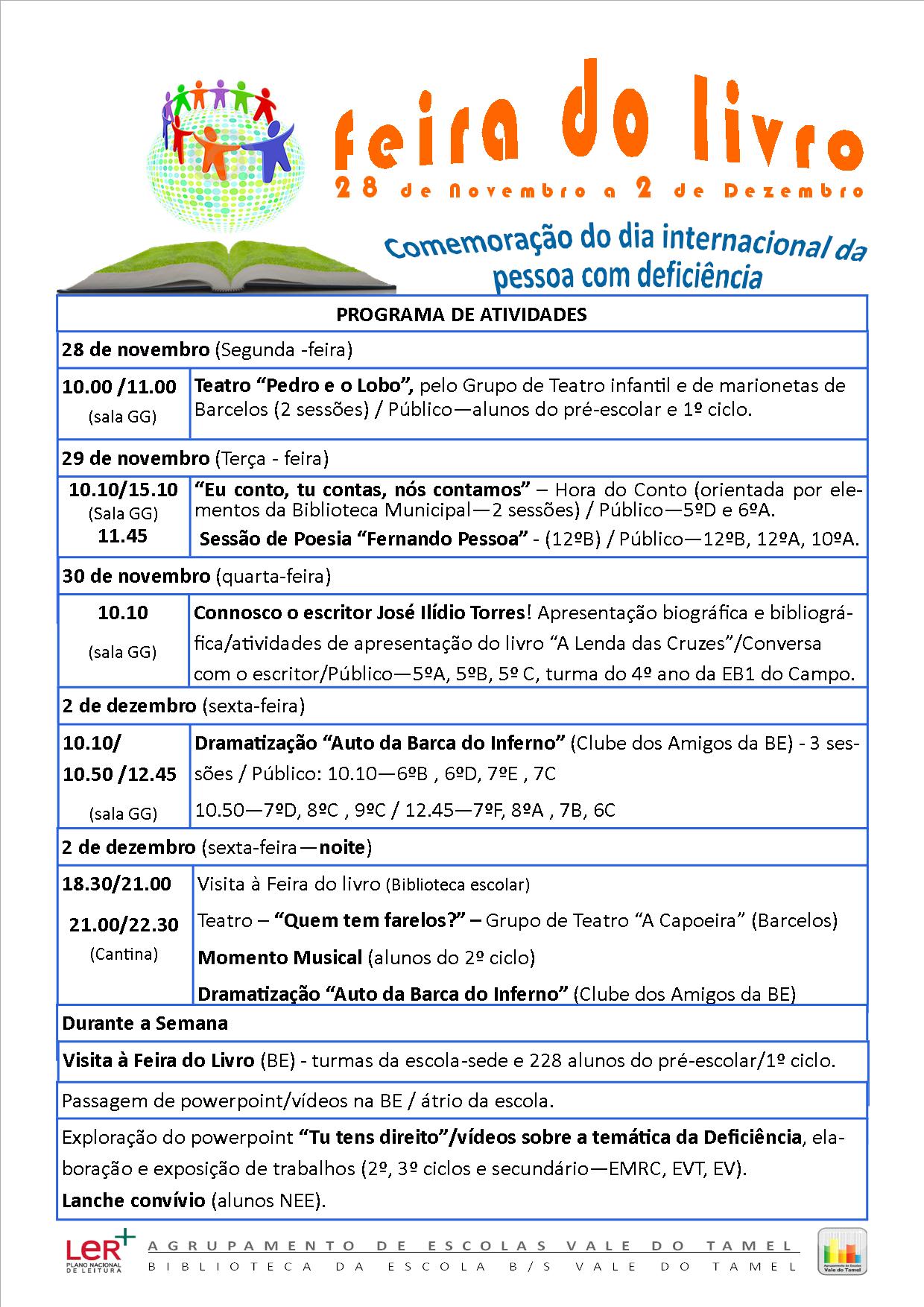 Feira do Livro, na BE de Lijó