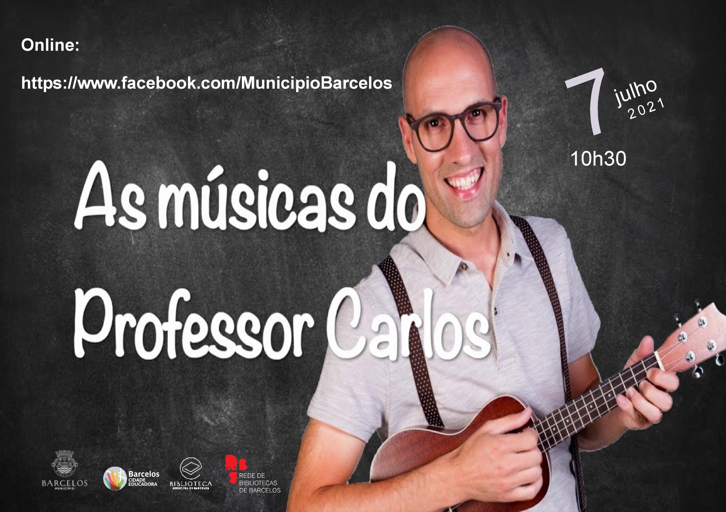As músicas do Professor Carlos