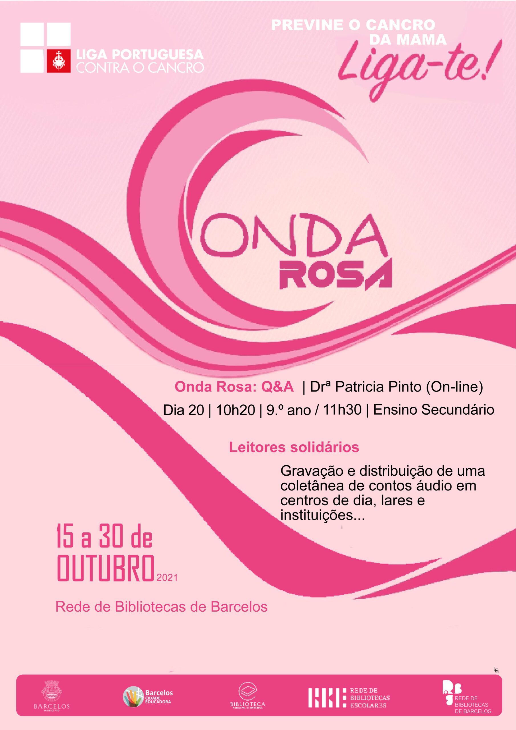Onda Rosa nas Escolas de Barcelos