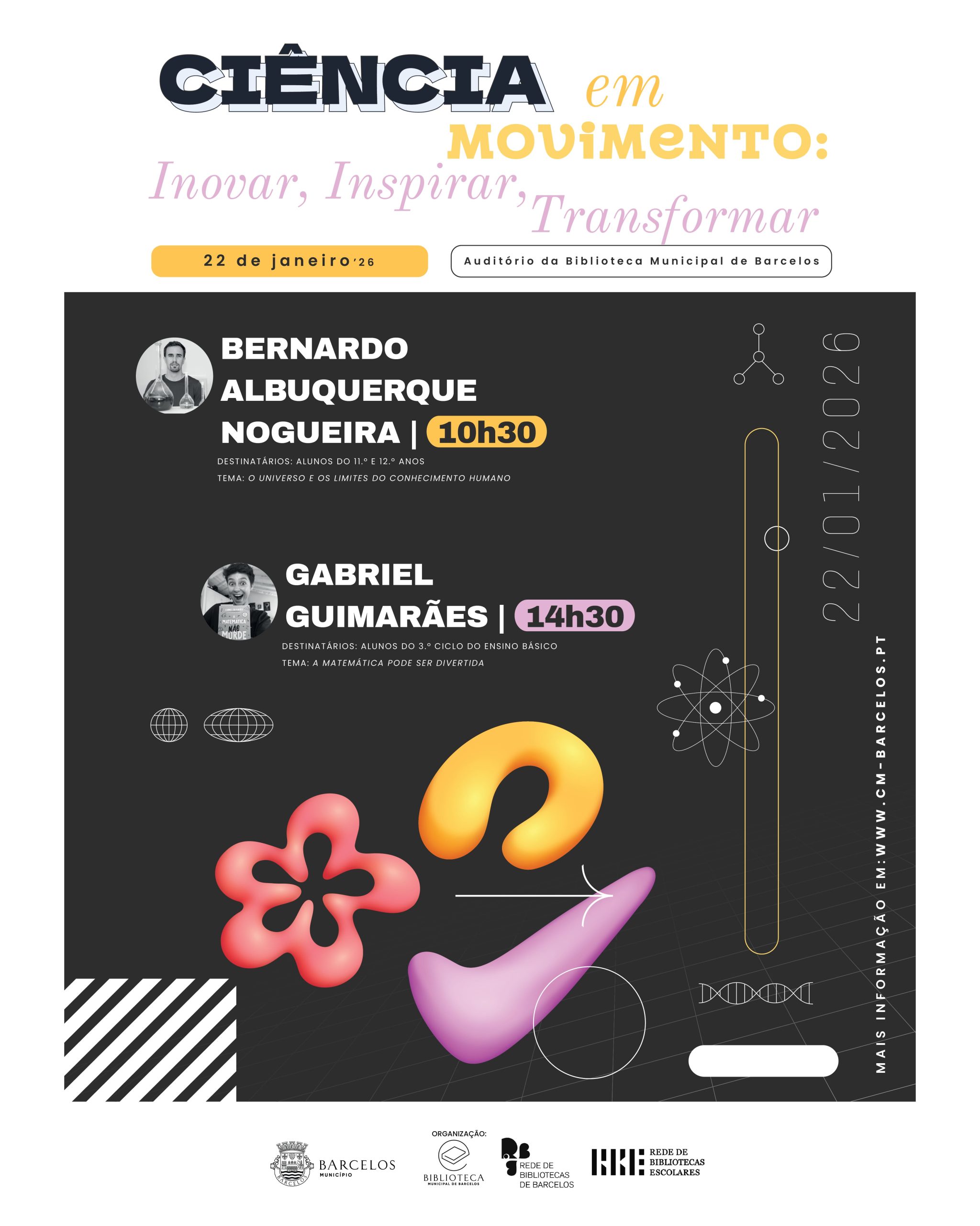 Ciência em Movimento: Inovar, Inspirar, Transformar